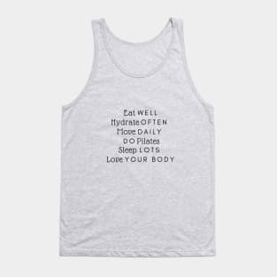 Pilates life. Tank Top